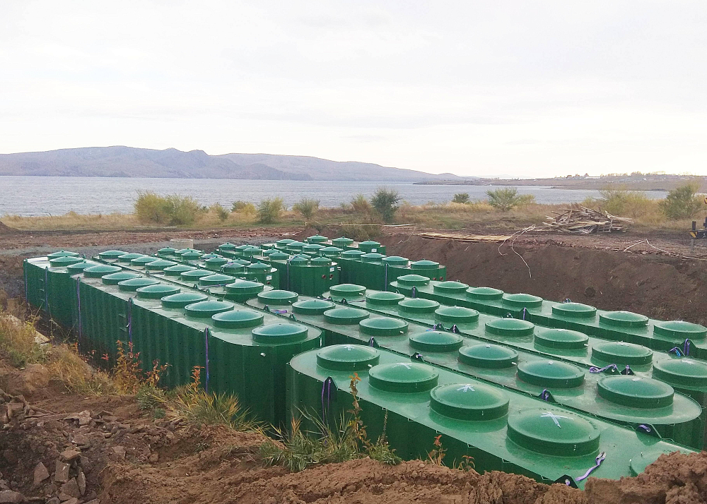 Хозяйственно-бытовой сток - 400 м3 в сутки, Красноярский край, с. Новоселово