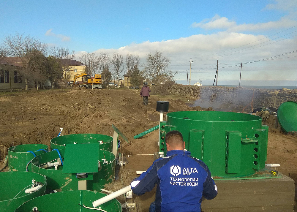 Хозяйственно-бытовой сток - 20 м3 в сутки, инфекционная больница, р. Дагестан, г. Избербаш