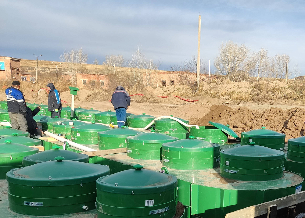 Хозяйственно-бытовой сток - 400 м3 в сутки, Красноярский край, с. Новоселово