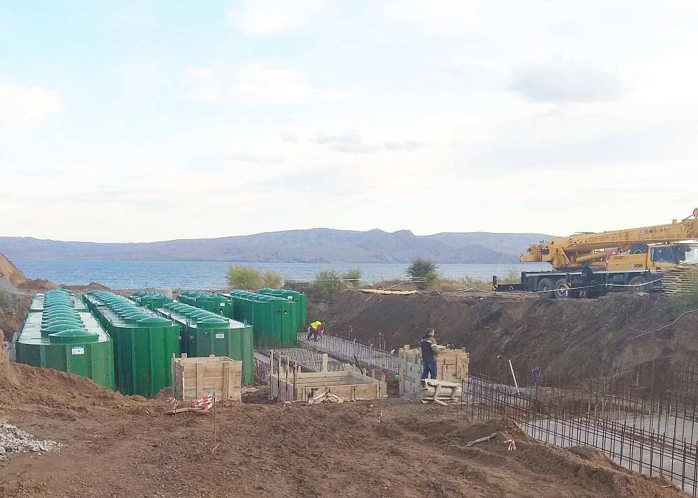 Хозяйственно-бытовой сток - 400 м3 в сутки, Красноярский край, с. Новоселово