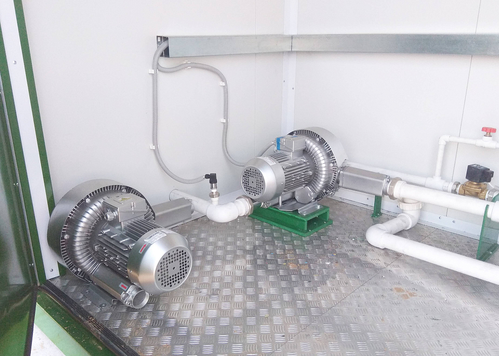 Хозяйственно-бытовой сток - 30м3 в сутки, коммунальные очистные сооружения поселка, п. Новый Киструс, Рязанская обл.